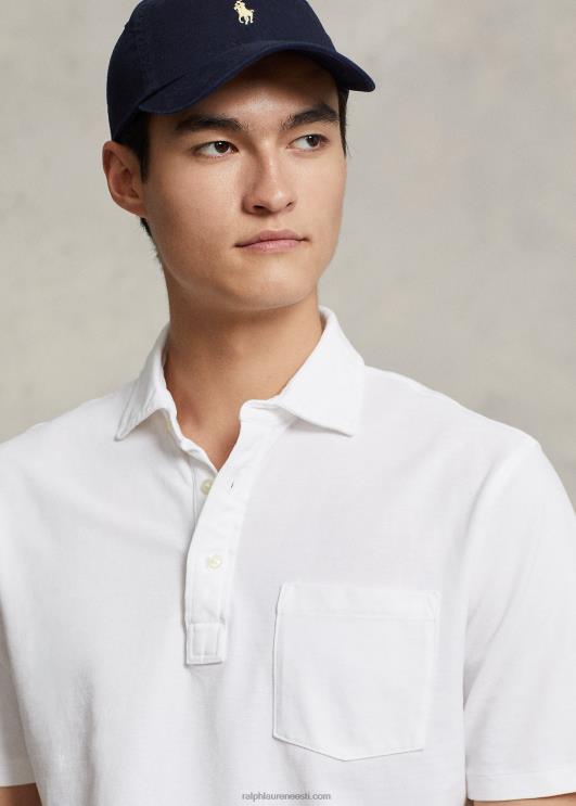 Ralph Lauren mehed klassikaline sulekaaluline võrkpolo PR0V811 valge