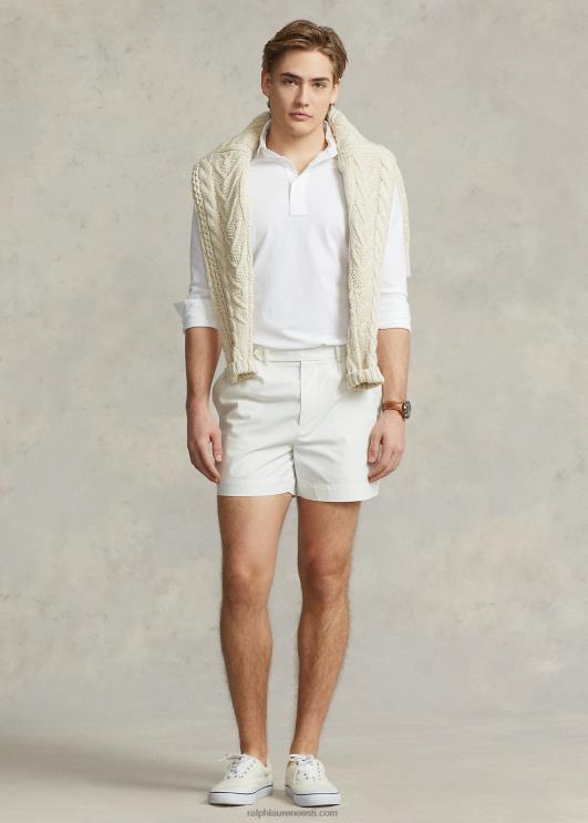 Ralph Lauren mehed kohandatud slim fit jersey polosärk PR0V1124 valge