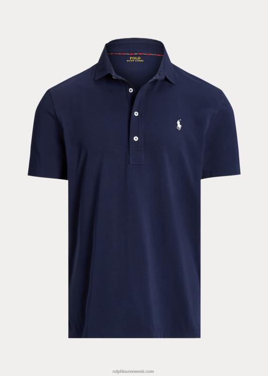 Ralph Lauren mehed kohandatud slim fit performance polosärk PR0V1116 rafineeritud merevägi