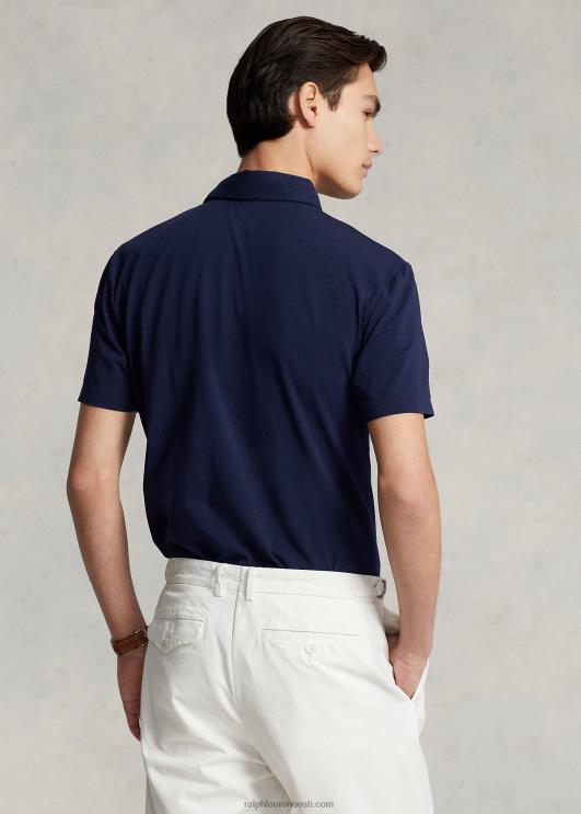 Ralph Lauren mehed kohandatud slim fit performance polosärk PR0V1116 rafineeritud merevägi