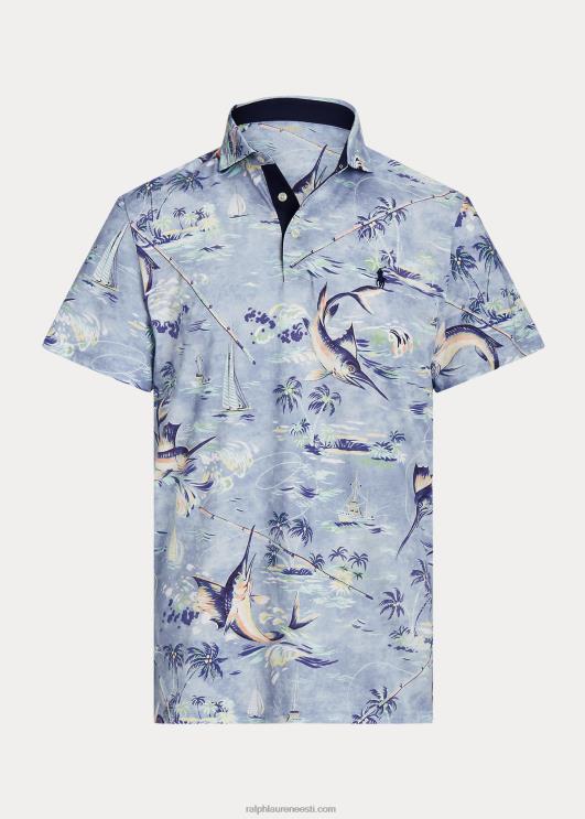 Ralph Lauren mehed kohandatud slim fit performance polosärk PR0V612 rannamarliin