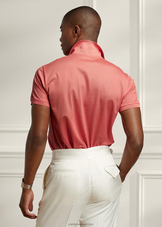 Ralph Lauren mehed kohandatud slim fit pikee polosärk PR0V66 melon