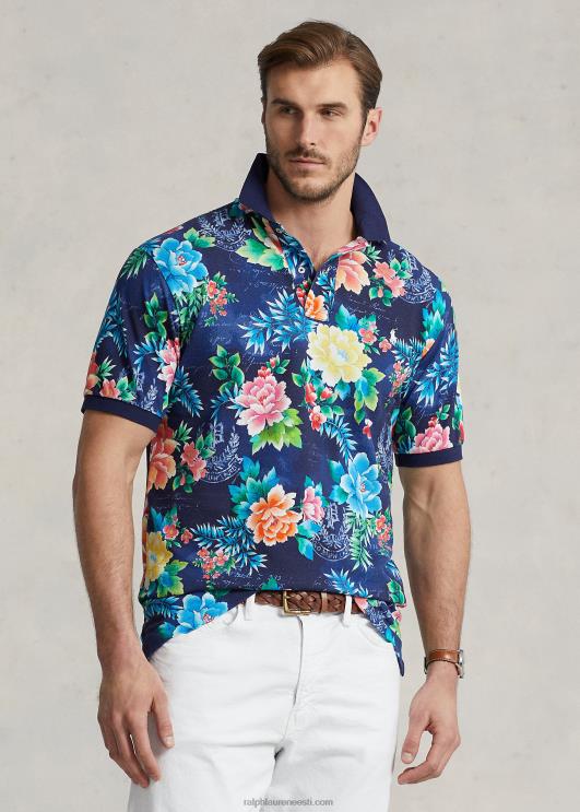 Ralph Lauren mehed lillemustriga võrkpolosärk PR0V1814 avondale lilleline kuninglik