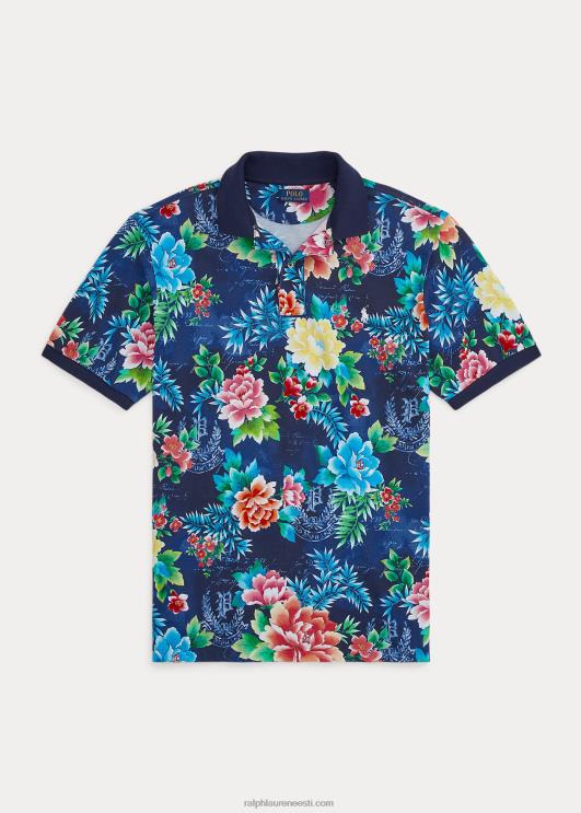 Ralph Lauren mehed lillemustriga võrkpolosärk PR0V1814 avondale lilleline kuninglik