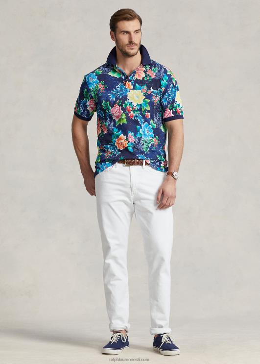 Ralph Lauren mehed lillemustriga võrkpolosärk PR0V1814 avondale lilleline kuninglik