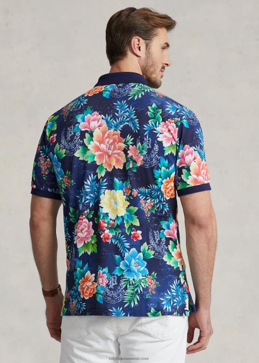 Ralph Lauren mehed lillemustriga võrkpolosärk PR0V1814 avondale lilleline kuninglik