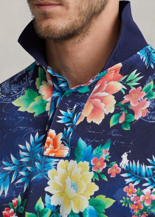 Ralph Lauren mehed lillemustriga võrkpolosärk PR0V1814 avondale lilleline kuninglik