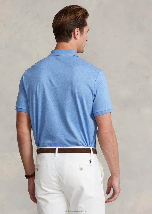 Ralph Lauren mehed pehme puuvillane polosärk – sobib hästi PR0V186 pehme kuninglik kanarbik