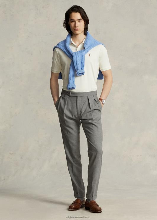 Ralph Lauren mehed pehme puuvillane polosärk – sobib hästi PR0V191 juhend kreem