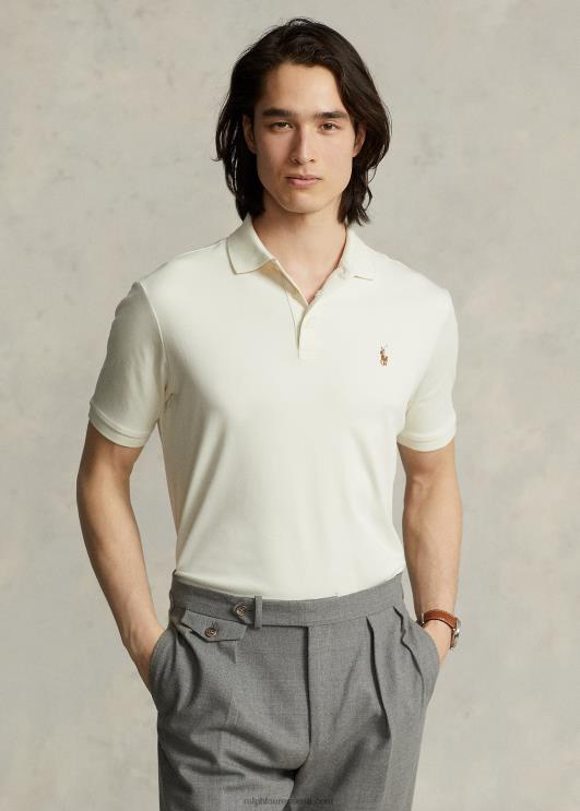 Ralph Lauren mehed pehme puuvillane polosärk – sobib hästi PR0V191 juhend kreem