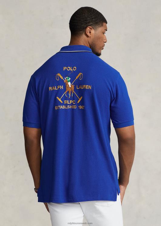 Ralph Lauren mehed polo crest võrgust polosärk PR0V1600 safiirist täht
