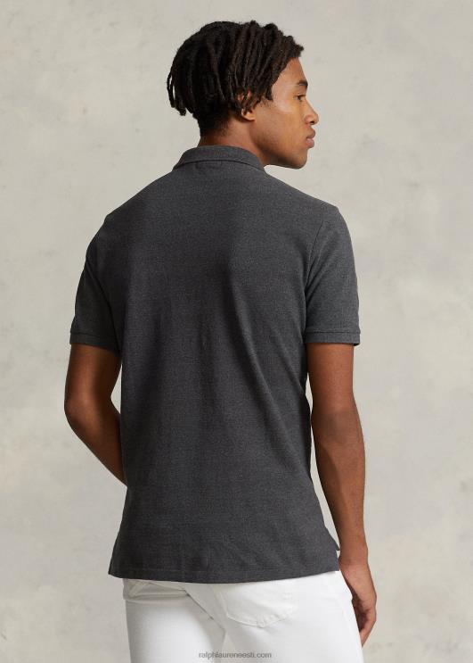 Ralph Lauren mehed slim fit uus võrksärk PR0V30 barclay kanarbik/roheline