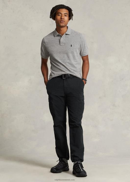 Ralph Lauren mehed slim fit uus võrksärk PR0V31 canterbury kanarbik