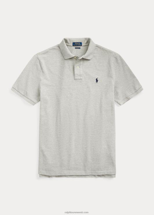 Ralph Lauren mehed slim fit uus võrksärk PR0V32 ja üle kanarbiku/mereväe