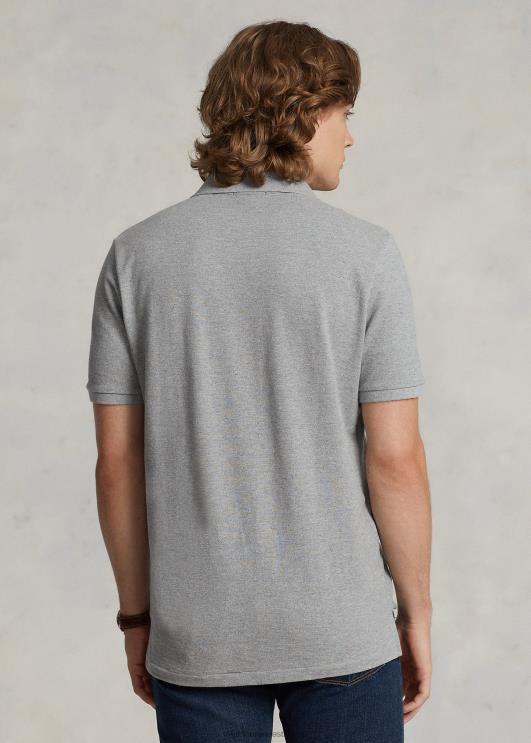 Ralph Lauren mehed slim fit uus võrksärk PR0V32 ja üle kanarbiku/mereväe