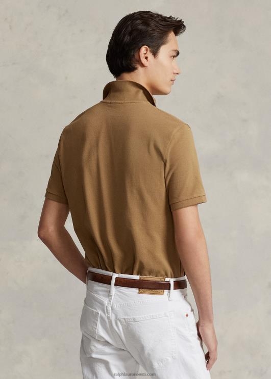 Ralph Lauren mehed slim fit võrgust polosärk PR0V8365 sandsurf