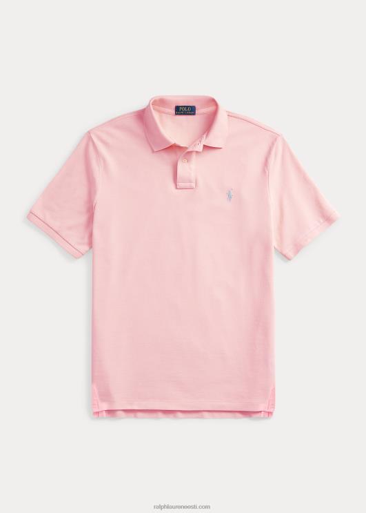 Ralph Lauren mehed slim fit võrgust vabaaja/töötav polosärk PR0V8353 surfside roos