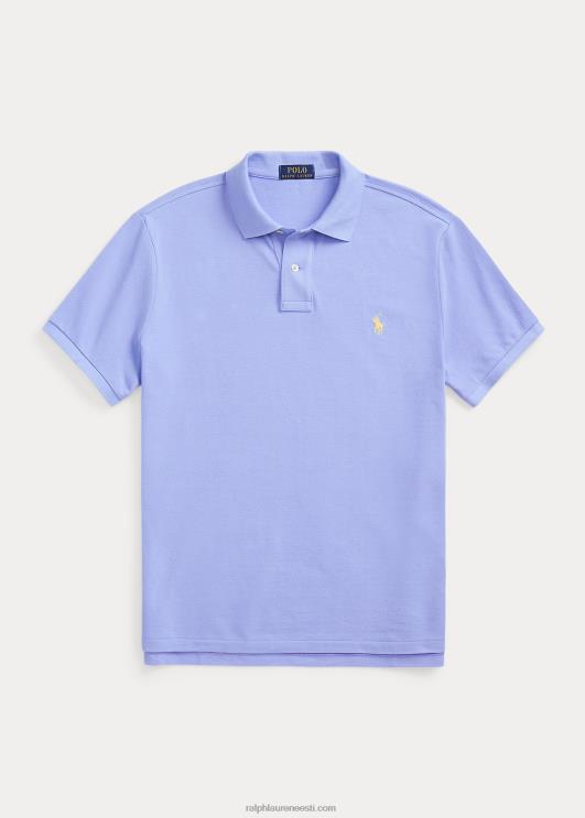 Ralph Lauren mehed slim fit võrkkangast moodne polosärk PR0V11 lafayette sinine