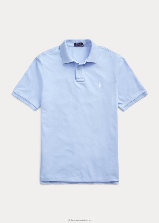 Ralph Lauren mehed slim fit võrkkangast moodne polosärk PR0V13 kontorisinine