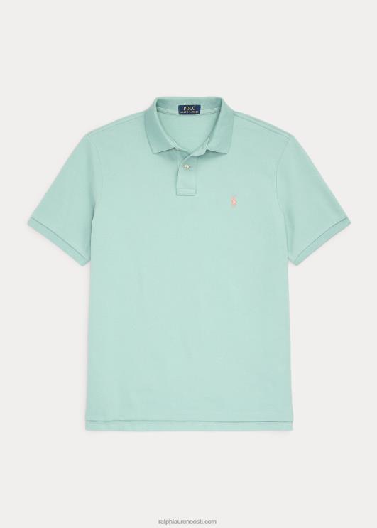 Ralph Lauren mehed slim fit võrkkangast mugav polosärk PR0V19 essex roheline