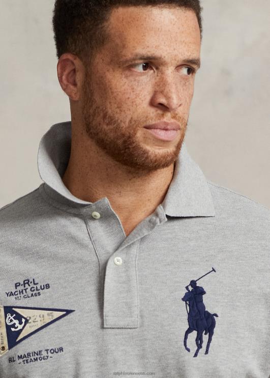 Ralph Lauren mehed suur ponivõrgust polosärk PR0V8681 ja üle kanarbiku