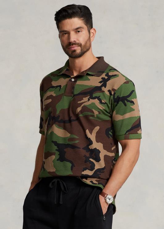 Ralph Lauren mehed võrgust polosärk PR0V1604 ülejääk camo