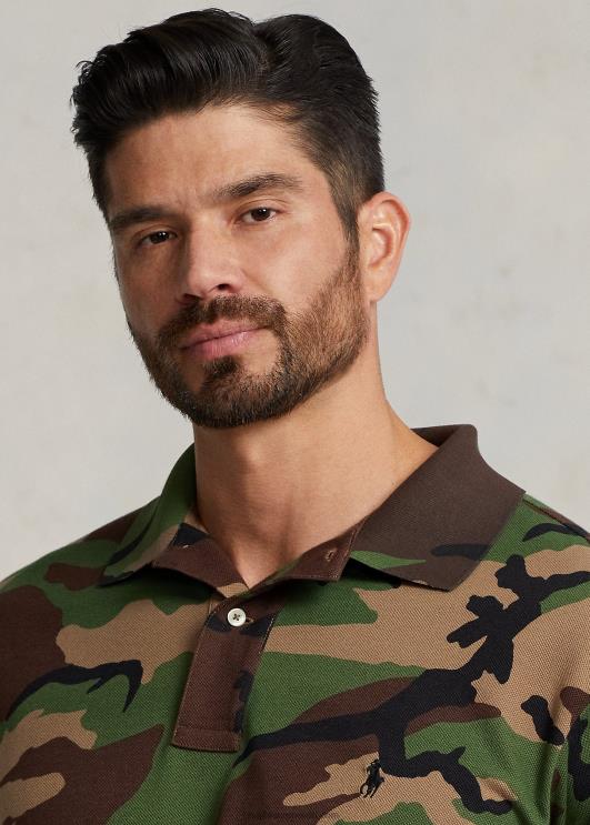 Ralph Lauren mehed võrgust polosärk PR0V1604 ülejääk camo