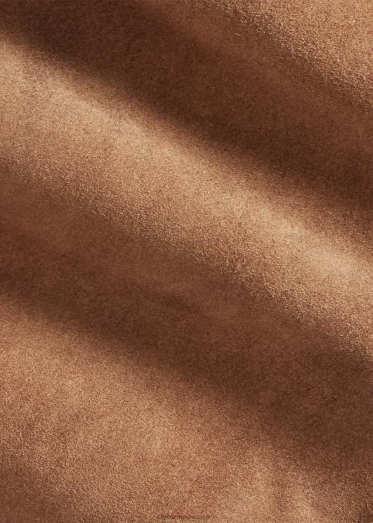 Ralph Lauren mehed õhukesed seemisnahast püksid PR0V1796 hädas tan