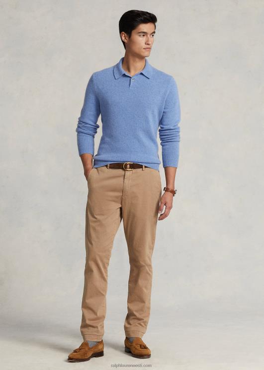 Ralph Lauren mehed jarrett stretch slim fit satiinpüksid PR0V668 khaki mägi