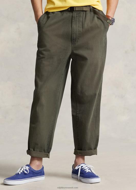 Ralph Lauren mehed lõdvestunud toimne matkapüksid PR0V815 tume salvei