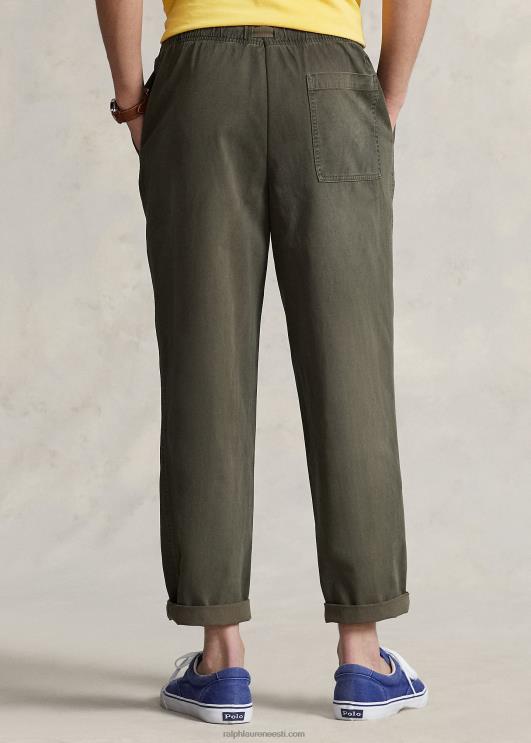 Ralph Lauren mehed lõdvestunud toimne matkapüksid PR0V815 tume salvei