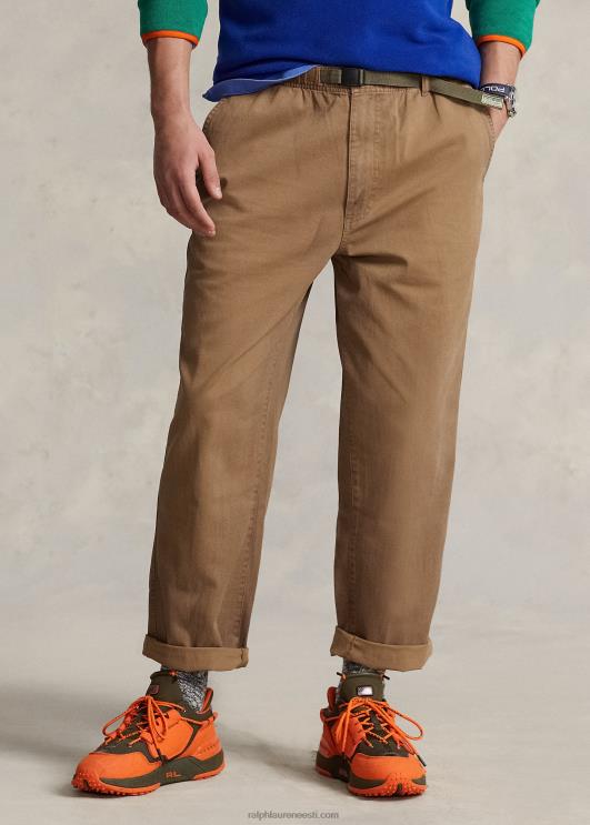 Ralph Lauren mehed lõdvestunud toimne matkapüksid PR0V816 väljasaatmine tan
