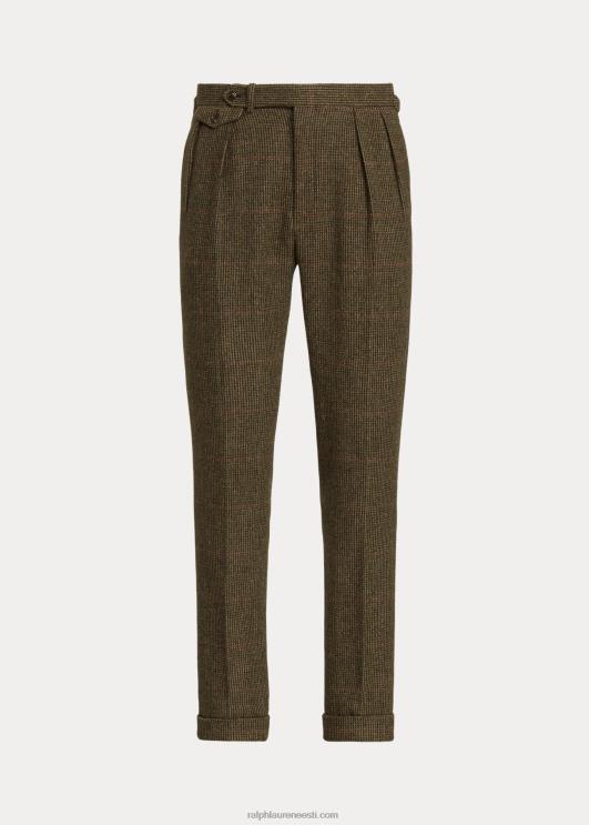 Ralph Lauren mehed morehouse kollektsiooni ülikonnapüksid PR0V1287 pruun