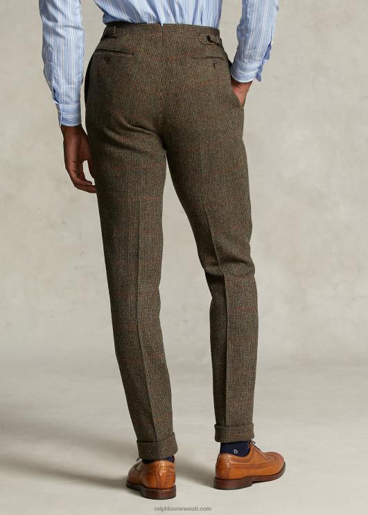 Ralph Lauren mehed morehouse kollektsiooni ülikonnapüksid PR0V1287 pruun