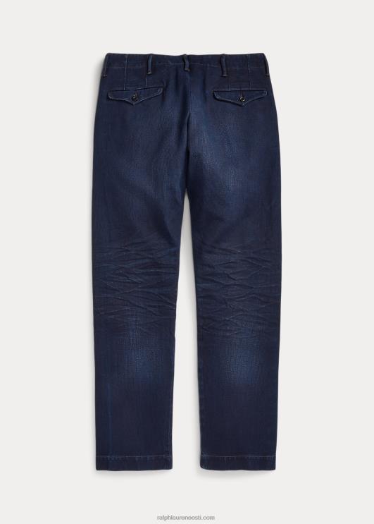 Ralph Lauren mehed ohvitser bedfordi nööripüksid PR0V1727 tume indigo