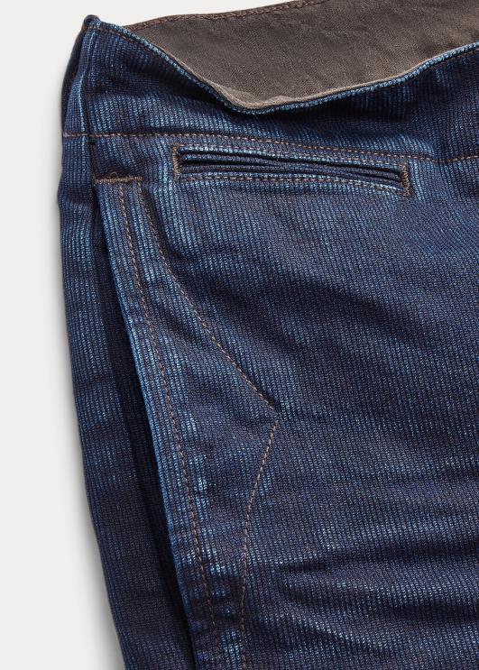 Ralph Lauren mehed ohvitser bedfordi nööripüksid PR0V1727 tume indigo