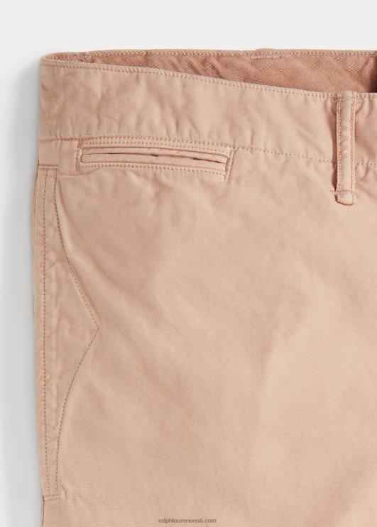Ralph Lauren mehed ohvitser chino püksid PR0V1776 päike pleekinud roosaks