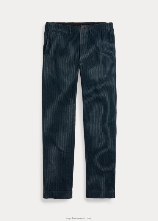 Ralph Lauren mehed ohvitser triibuline kalasabapüks PR0V1698 indigo pinstripe