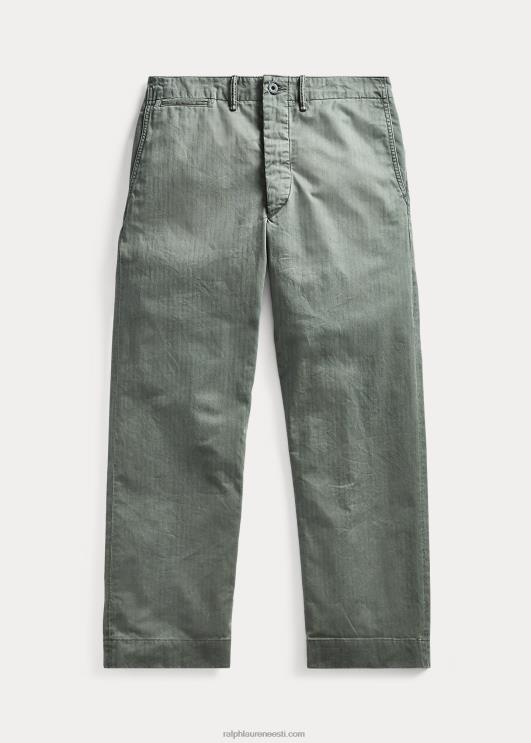 Ralph Lauren mehed põld kalasaba toimse püks PR0V1786 tume oliiv