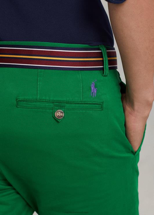 Ralph Lauren mehed pestud veniv chino püksid kõik sobivad PR0V8393 sportlik roheline