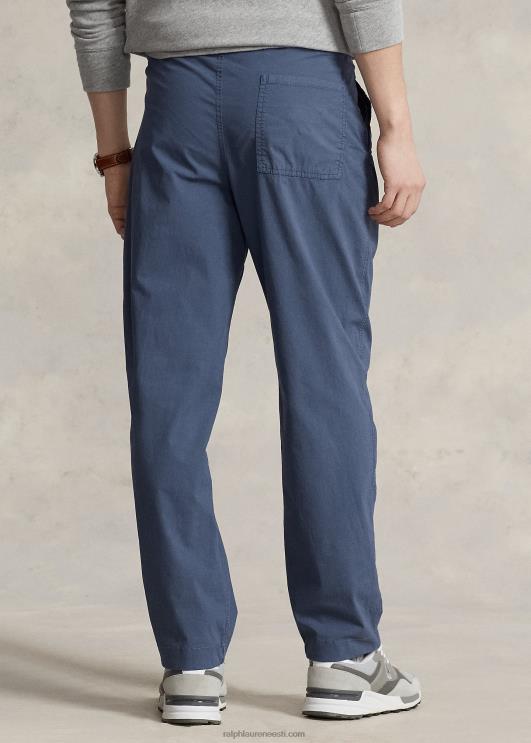 Ralph Lauren mehed pingevaba istmega veniv popliinpüks PR0V791 klann sinine