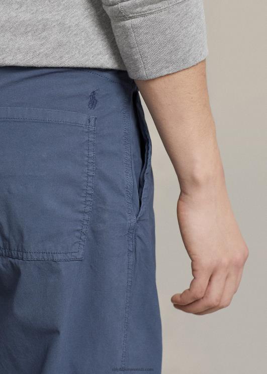 Ralph Lauren mehed pingevaba istmega veniv popliinpüks PR0V791 klann sinine