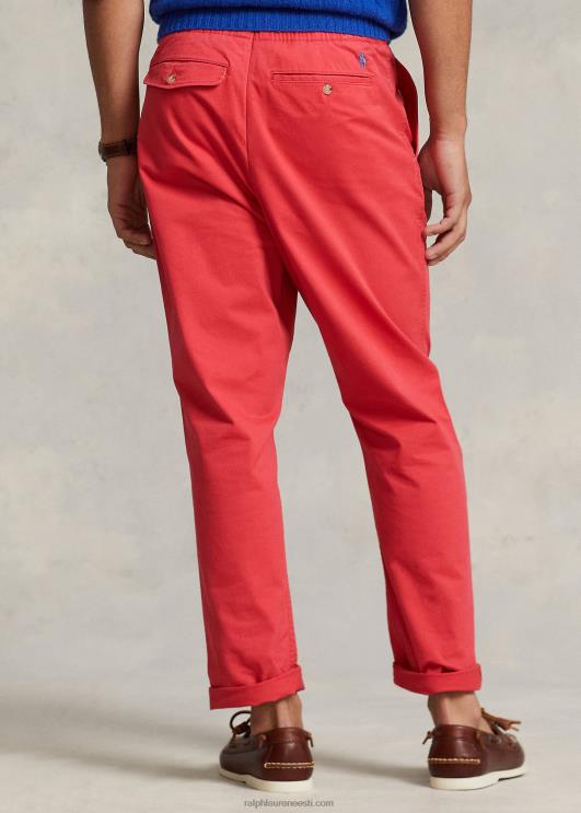 Ralph Lauren mehed polo prepster classic fit chino püksid PR0V576 tüürpoor punane