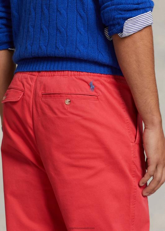 Ralph Lauren mehed polo prepster classic fit chino püksid PR0V576 tüürpoor punane