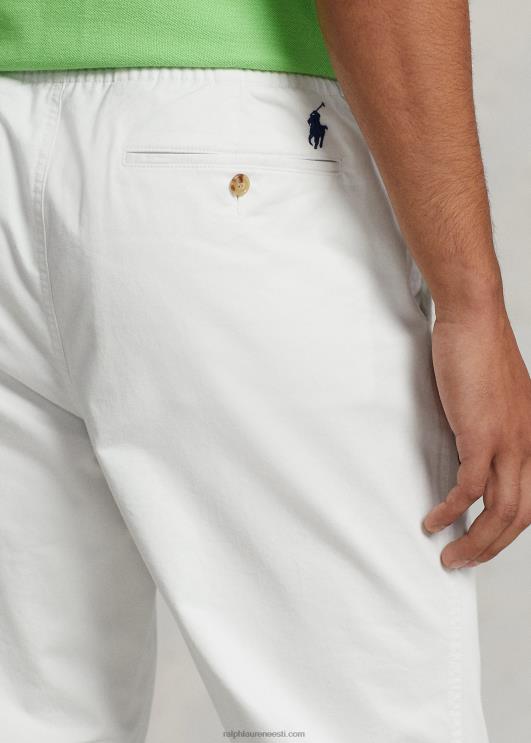 Ralph Lauren mehed polo prepster classic fit chino püksid PR0V581 tekipesu valge