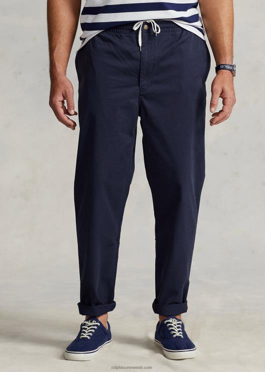 Ralph Lauren mehed polo prepster stretch klassikalises vormis püksid PR0V1906 mereline tint
