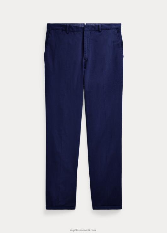 Ralph Lauren mehed rõivavärviga veniv chino ülikonna püksid PR0V694 hele merevägi