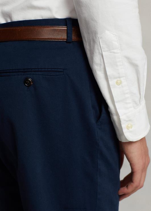 Ralph Lauren mehed rõivavärviga veniv chino ülikonna püksid PR0V694 hele merevägi