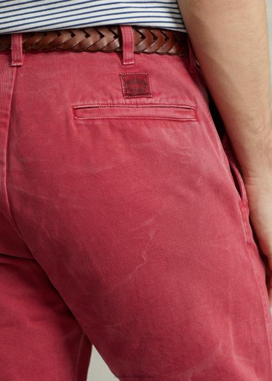 Ralph Lauren mehed salinger sirge istumisega chino püksid PR0V838 tšillipipar