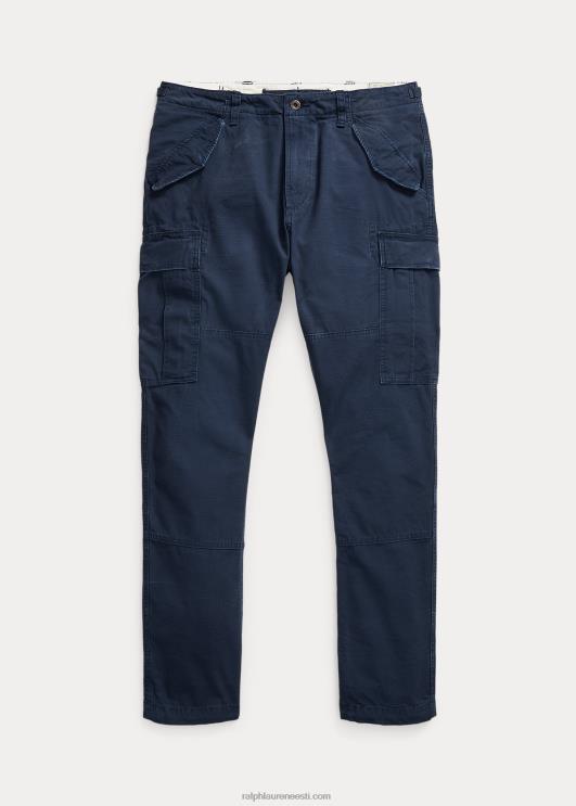 Ralph Lauren mehed slim fit canvas cargo püksid PR0V504 lennuväe merevägi
